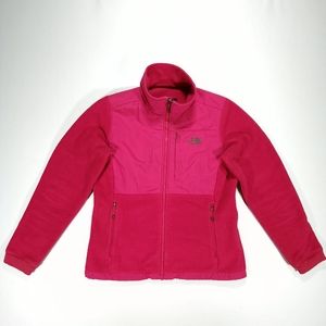 The North Face Womens Denali Fleece Jacket  Full Zip Size Medium Raspberry GUC!